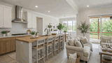 Push-in motion effect on a real estate photo
